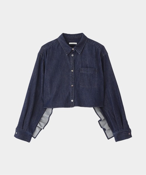 LE PHIL（ル フィル） ブラウス シャツ ライトデニムブラウス