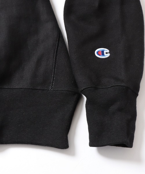 「Champion」 スウェットカットソー M ライトピンク メンズ