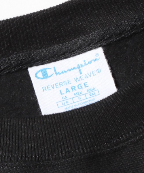 「Champion」 スウェットカットソー M ライトピンク メンズ