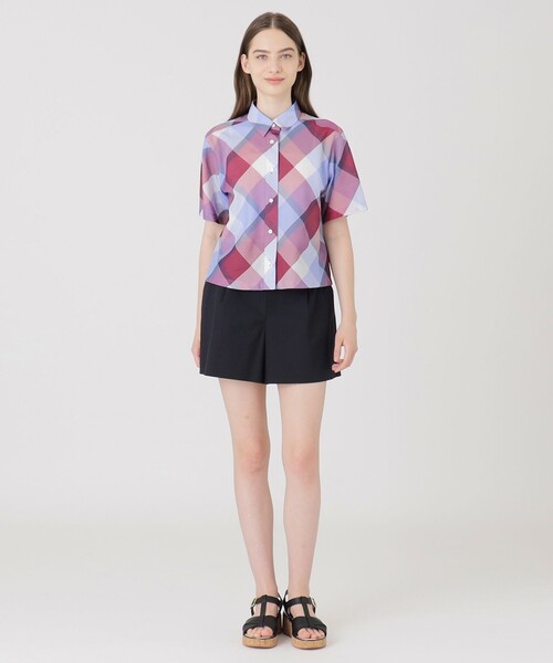 BLUE LABEL CRESTBRIDGE（ブルーレーベルクレストブリッジ） ブラウス