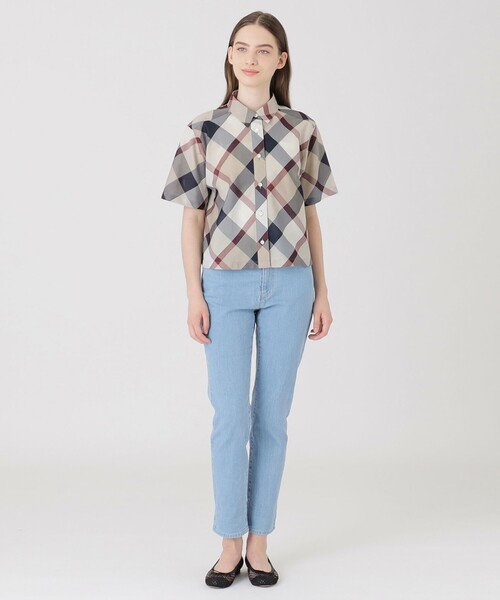 BLUE LABEL CRESTBRIDGE（ブルーレーベルクレストブリッジ） ブラウス