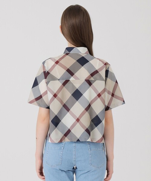 BLUE LABEL CRESTBRIDGE（ブルーレーベルクレストブリッジ） ブラウス