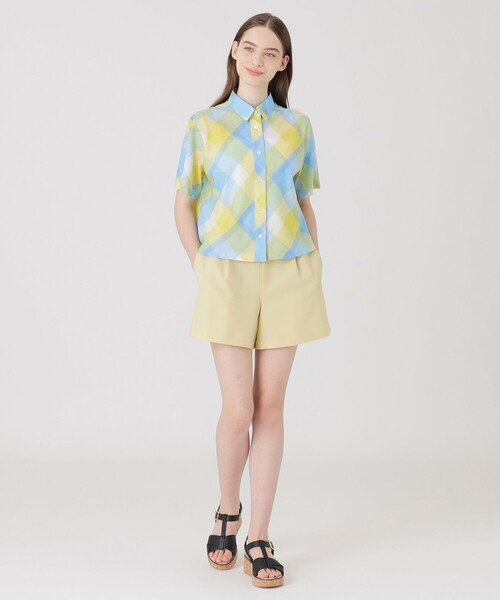 BLUE LABEL CRESTBRIDGE（ブルーレーベルクレストブリッジ） ブラウス