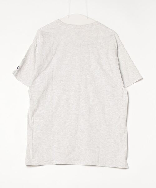 「Champion」 7分袖Tシャツ L グレー メンズ