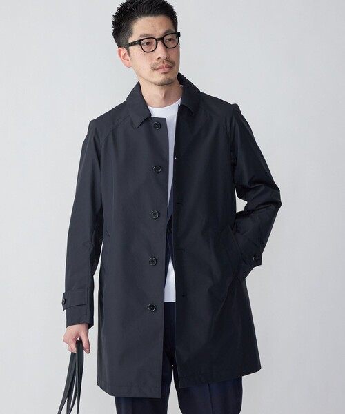 phenix（プラスフェニックス） ステンカラーコート LARGE ダークブルー