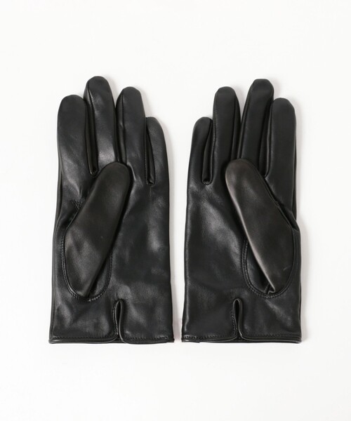 B：MING by BEAMS（ビーミング by ビームス） 手袋 ラムレザー