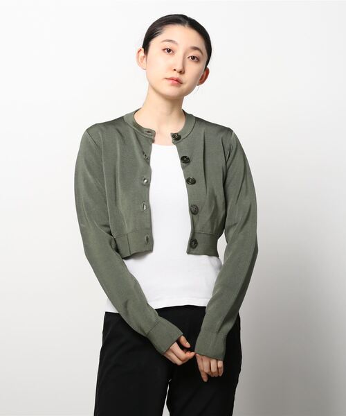 H BEAUTY&YOUTH UNITED ARROWS ニットカーディガン FREE ダーク