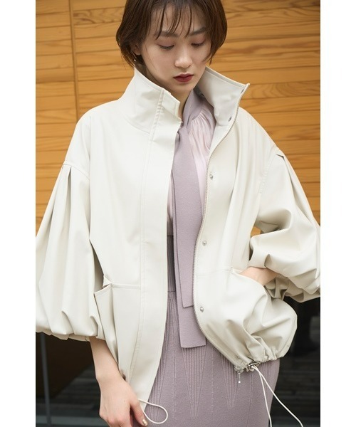 「FRAY I.D」 ジップアップブルゾン 0 グリーン レディース_画像2