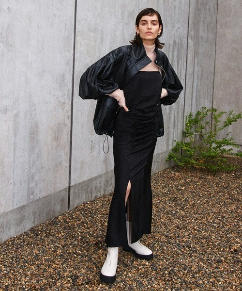 「FRAY I.D」 ジップアップブルゾン 0 グリーン レディース_画像8