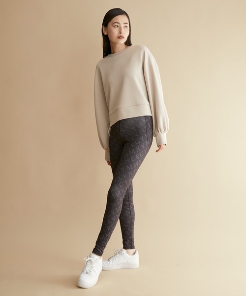 「NERGY」 スウェットカットソー FREE ボルドー レディース_画像9