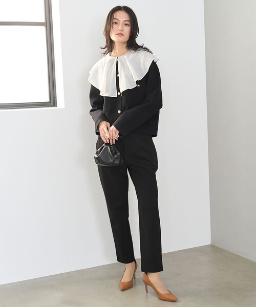 「UNFILO」 長袖ブラウス SMALL ベージュ レディース_画像6