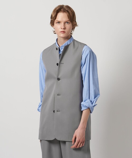 ロエフ ギャバベスト ジレ ロエフ ギャバベスト ジレ UNITED ARROWS LTD. OUTLET｜<LOEFF>W