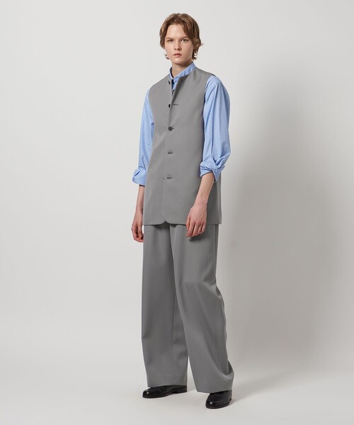 ロエフ ギャバベスト ジレ ロエフ ギャバベスト ジレ