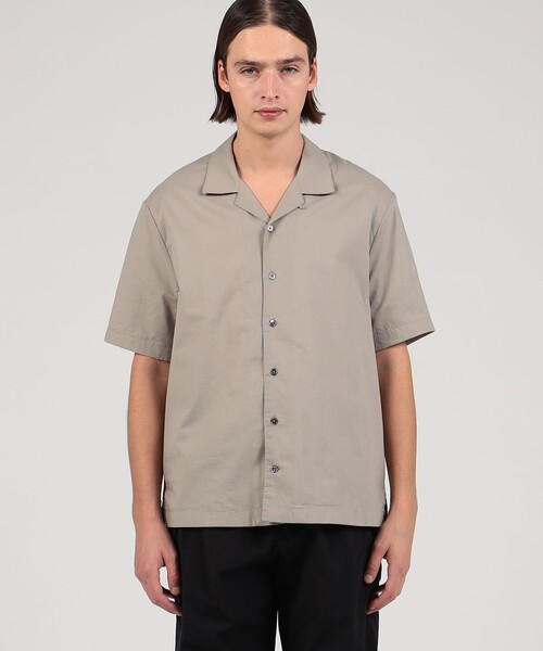 「JAMES PERSE」 半袖シャツ 2 グレー メンズ_画像3