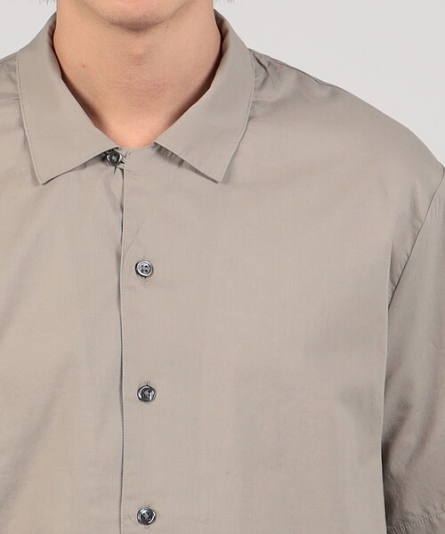 「JAMES PERSE」 半袖シャツ 2 グレー メンズ_画像7