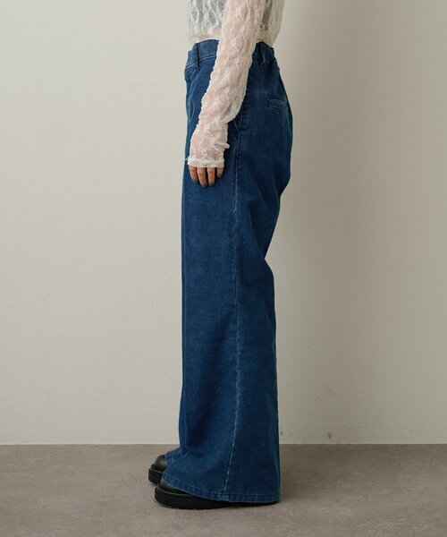 Omekashi（オメカシ） パンツ コーデュロイパンツ レディース