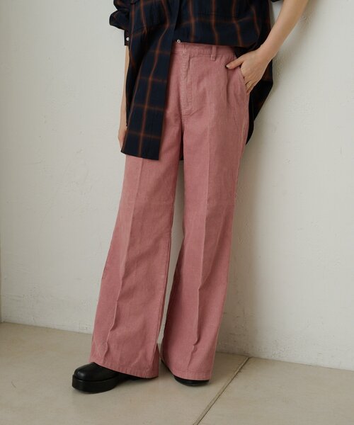 Omekashi（オメカシ） パンツ コーデュロイパンツ レディース
