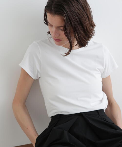 「LE PHIL」 半袖カットソー F ブラック レディース_画像6