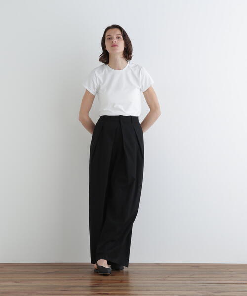 「LE PHIL」 半袖カットソー F ブラック レディース_画像7