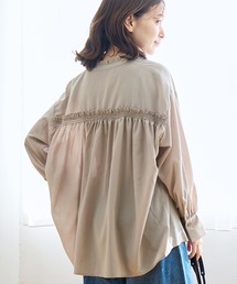 coen（コーエン） ブラウス シャツ 「洗濯機洗い可・防しわ