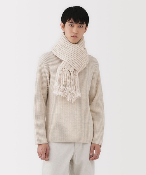 MUJI Labo ストール マフラー 「MUJI Labo」メリノウールローゲージ