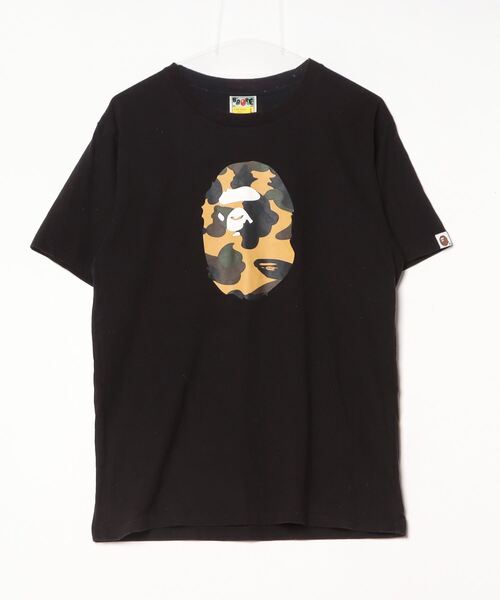 A BATHING APE（アベイシングエイプ） 半袖Tシャツ L ブラック メンズ