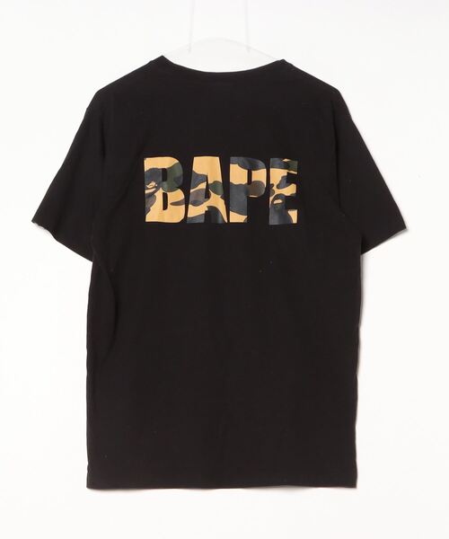 A BATHING APE（アベイシングエイプ） 半袖Tシャツ L ブラック メンズ