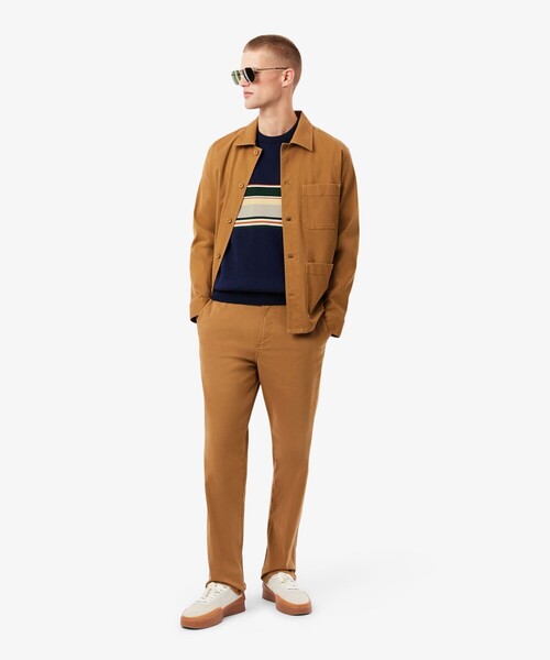 LACOSTE（ラコステ） セーター ニット フレンチメイドパネルボーダー