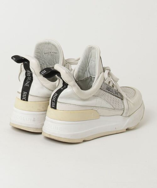 「RUCOLINE」 ローカットスニーカー 34 ホワイト レディース_画像2