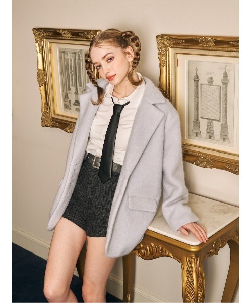 Darich（ダーリッチ） コート FREE サックスブルー レディース