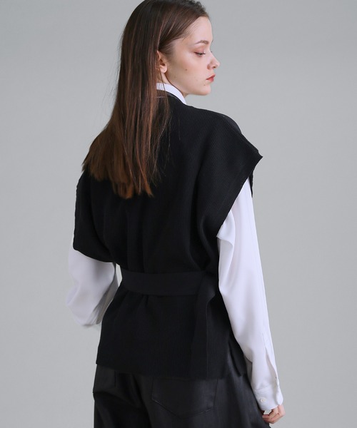 「SOCCE」 半袖ニット X-LARGE ライトグレー メンズ_画像2