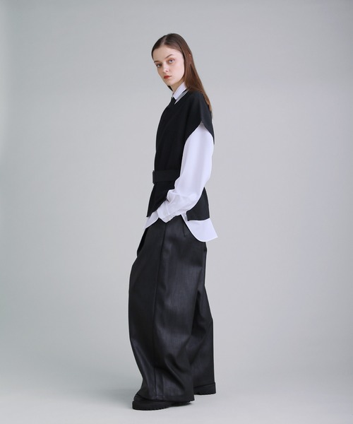 「SOCCE」 半袖ニット X-LARGE ライトグレー メンズ_画像6