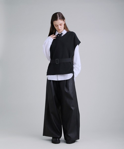 「SOCCE」 半袖ニット X-LARGE ライトグレー メンズ_画像7