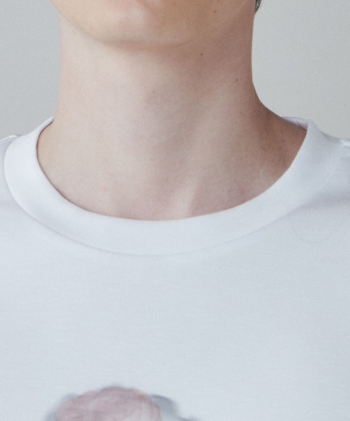 「LUCY」 半袖Tシャツ MEDIUM ホワイト メンズ_画像6