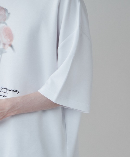 「LUCY」 半袖Tシャツ MEDIUM ホワイト メンズ_画像8