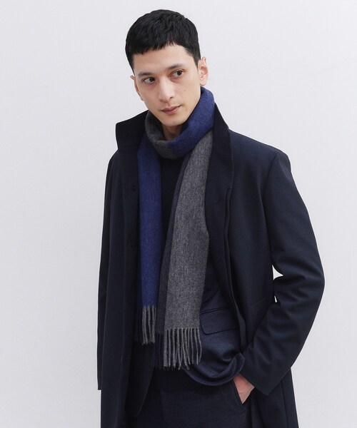 TAKEO KIKUCHI（タケオキクチ） マフラー 「洗えるカシミヤ」カシミヤ