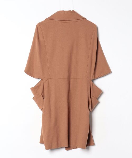 「KAMISHIMA CHINAMI」 コート 38 ブラウン レディース_画像2