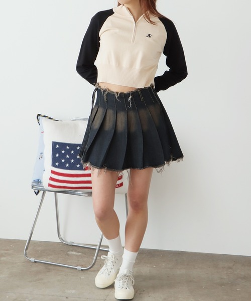 「ROOPTOKYO」 長袖ニット FREE グレー レディース_画像3