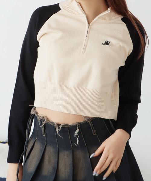 「ROOPTOKYO」 長袖ニット FREE グレー レディース_画像4