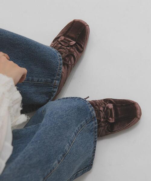 KBF（ケービーエフ） スニーカー ベロアスニーカー レディース