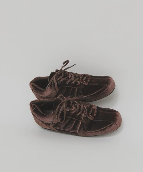 KBF（ケービーエフ） スニーカー ベロアスニーカー レディース