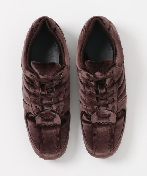 KBF（ケービーエフ） スニーカー ベロアスニーカー レディース