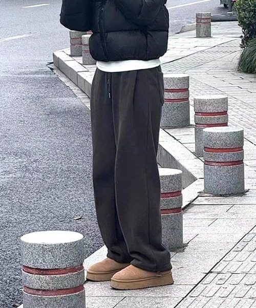 ワイドパンツ スウェットパンツ ジャージ Boa heavy sweat pants