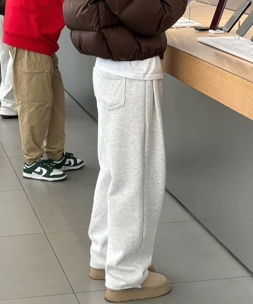 ワイドパンツ スウェットパンツ ジャージ Boa heavy sweat pants