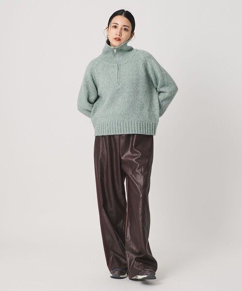 BEAUTY＆YOUTH UNITED ARROWS ニット セーター ウールナイロン ハーフ