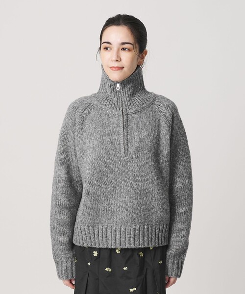 BEAUTY＆YOUTH UNITED ARROWS ニット セーター ウールナイロン ハーフ