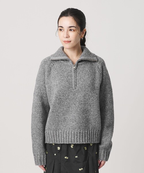 BEAUTY＆YOUTH UNITED ARROWS ニット セーター ウールナイロン ハーフ