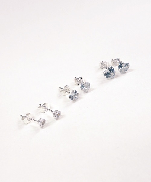 ピアス 「446649」ハートラインストーンピアス(RZ) レディース メンズ