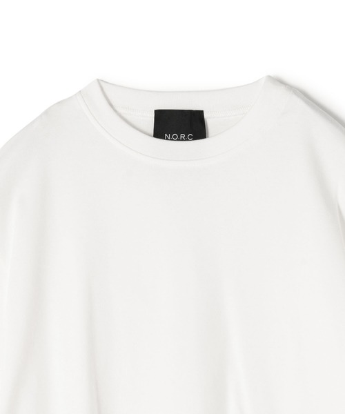 「N.O.R.C」 半袖Tシャツ M ダークブラウン レディース_画像8