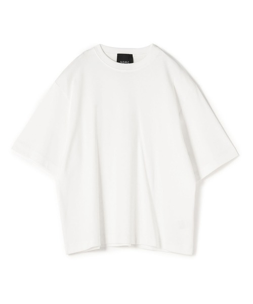 「N.O.R.C」 半袖Tシャツ M ダークブラウン レディース_画像9